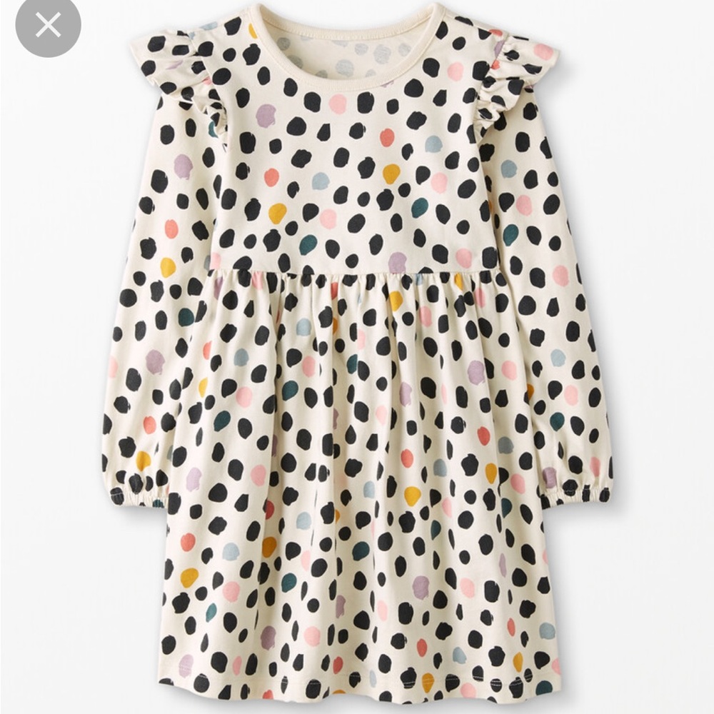 Brand new Hanna Andersson balloon sleeve dress